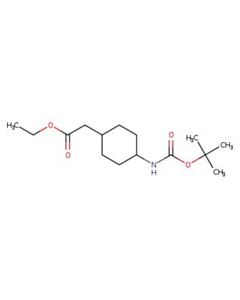 Astatech ETHYL 2-[4-(BOC-AMINO)CYCLOHEXYL]ACETATE; 1G; Purity 97%; MDL-MFCD18374999